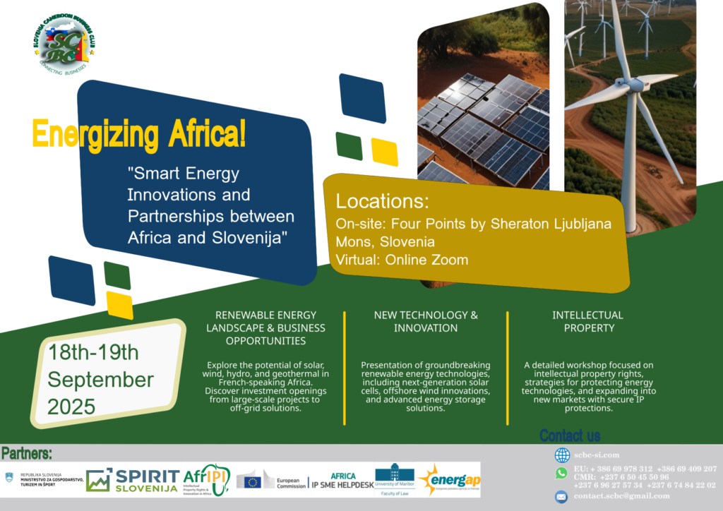 Energising Africa 2025: ‘‘Smart Energy Innovations and Partnerships between Slovenia and Africa’’